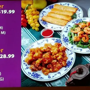 Some pics of the menus and restaurant.