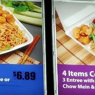 Some pics of the menus and restaurant.