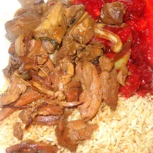 4 Items Combo (their spelling): $7.98 with tax. Comes with a Small Drink. ... My B.B.Q. Pork Fried Rice was good, but not great.