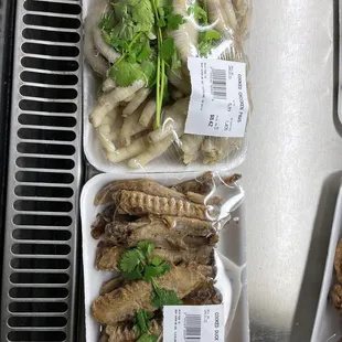 Yeah chicken feet