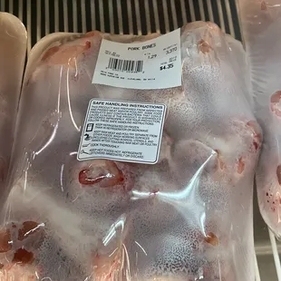 Pork bones