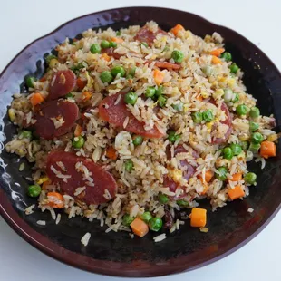 Com Chien Lap Xuong (Chinese Sausage Fried Rice)