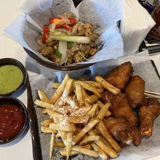 Chicken & Fries Combo (Cnh G Chin Khoai Ty)