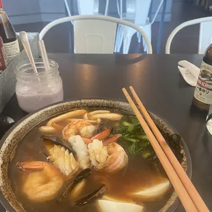 Ramen seafood