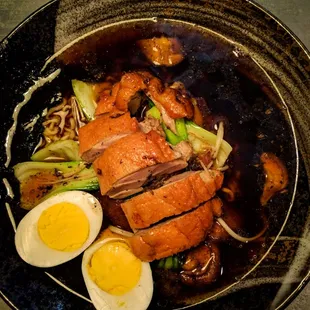 Ramen with duck