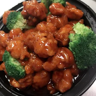 Orange Chicken.taste great.