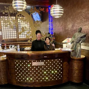 Hostess Stand at Asia Garden