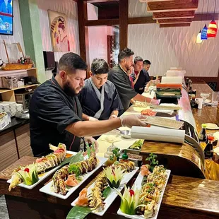 Sushi Bar &amp; Sushi Chefs