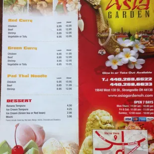 menu, sushi and sashimi