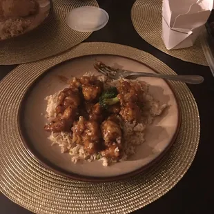 General Tsos chicken.