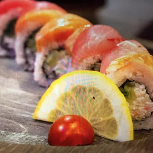 Rainbow roll