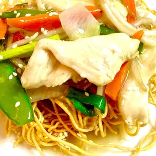 Chicken Crispy Noodle Chow Mein