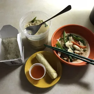 My awesome take out.