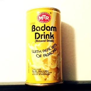 Badam, sounds more like an Arab super hero, than it does almond milk. BADAM!!