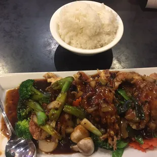 Softshell crab dinna.