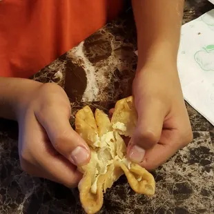 Empty wonton