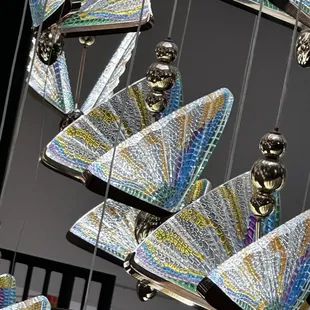 Hanging Installations inside the Mall.