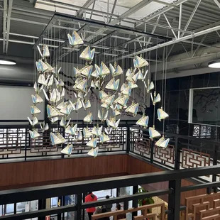 Butterflies are a lovely touch