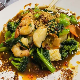 Seafood combo lardna