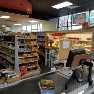checkout counter