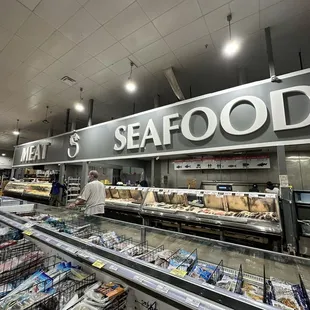 Meat/seafood section  4/2024