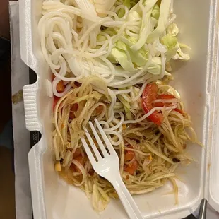 Papaya salad