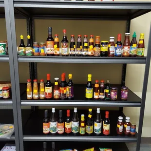 Pan Asian condiments
