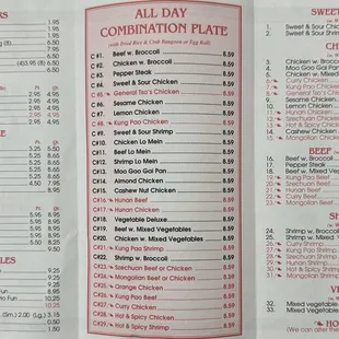 menu, sushi and sashimi