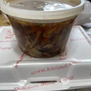 Hot and Sour Soup, pint size.