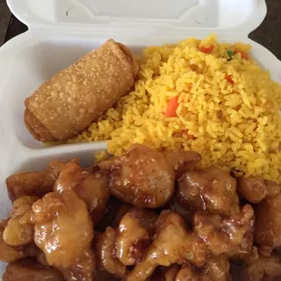 General Chicken. $6.40 *More sweet then it is spicy for General Tso.