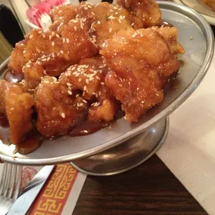 Sesame chicken