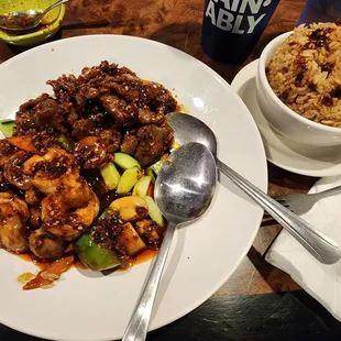 Double Flavor Beef and Shrimp - Sechuan Style