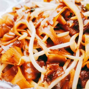 Beef chow fun