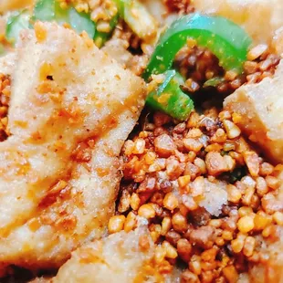 Fried tofu