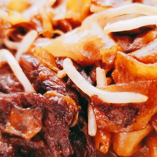 Beef chow fun