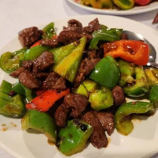 Diced Beef Steak with Honey