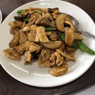 Chicken with Mushrooms BBQ Sauce