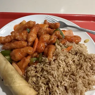 Sweet and sour chicken