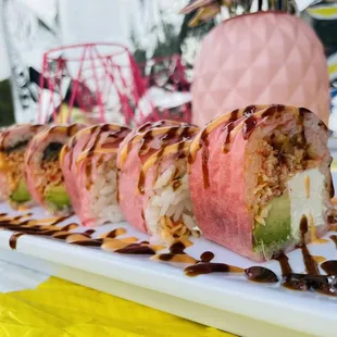 Pink lady roll