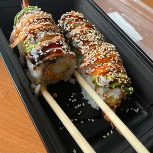 8 Pieces Double Dragon Roll