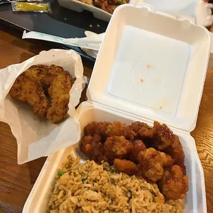 chicken wings and fried chicken, food, fried chicken, bbq wings, fried chicken wings, bbq chicken, poultry, chicken, chicken wings