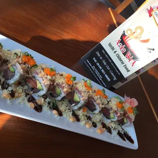 food, sushi and sashimi