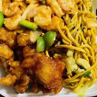 chicken wings and fried chicken, food