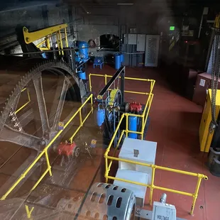 As you walk in you peer into the visitors center.