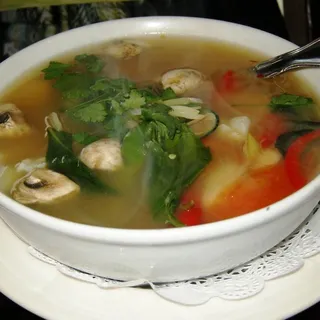 14. Tom Yum Seafood Soup