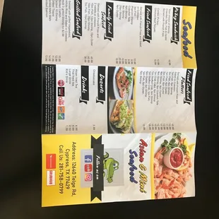 new menus