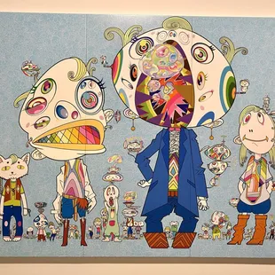Special exhibit 'Takashi Murakami: Unfamiliar People -- Swelling of Monsterized Human Ego' (Sep 15, 2023 - Feb 12, 2023)