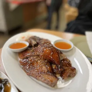 bbq duck.