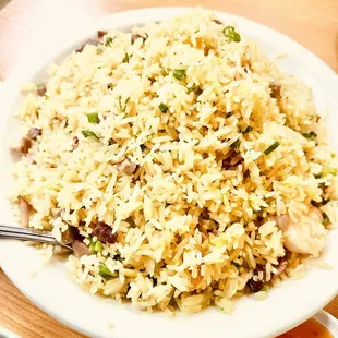house special (yang cao ) fried rice.