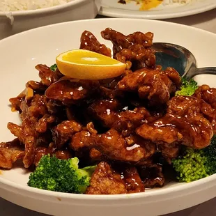 Orange chicken